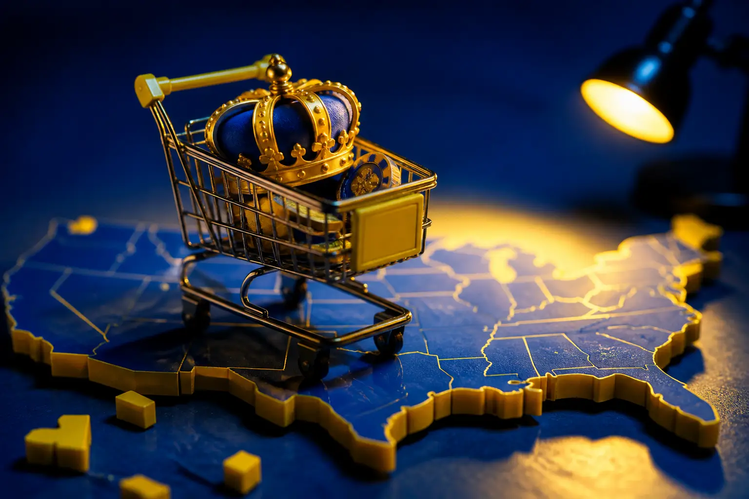 Crown Coins übernimmt Marktführerschaft bei US-Sweepstakes-Casinos