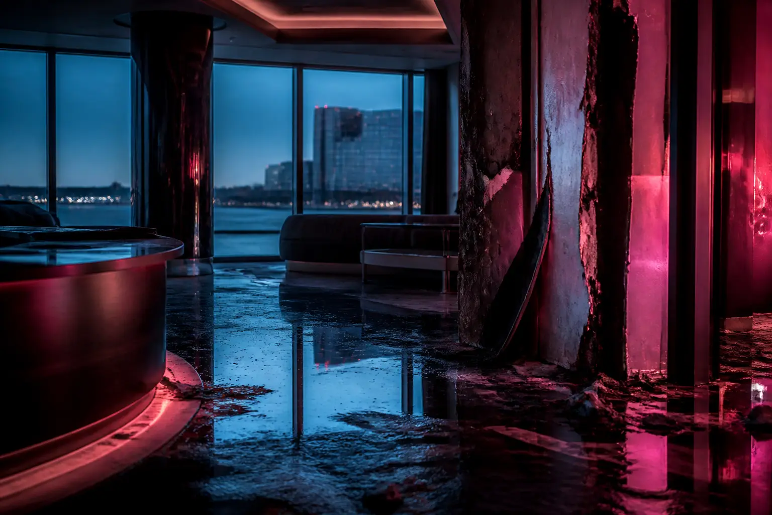 Ocean Casino Resort in Atlantic City nach Feuer und Flut wieder am Netz